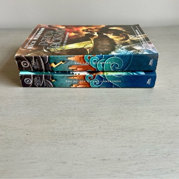Percy Jackson & The Olympians by Rick Riordan Paperback Novels Books 4 & 5 - Picture 5 of 5
